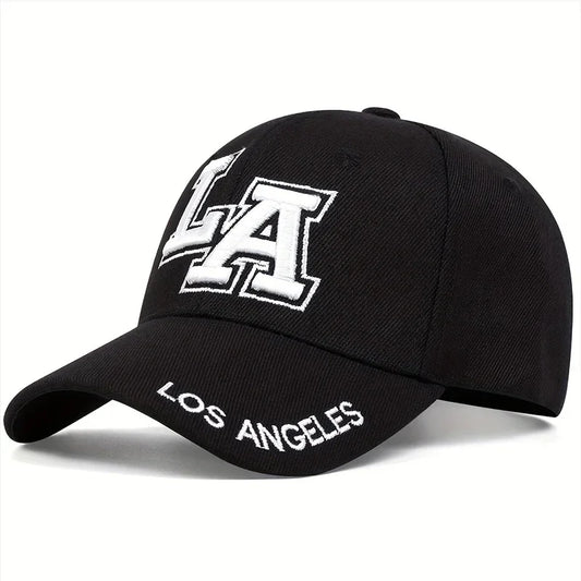 Los Angeles Vintage Baseball Cap - Casual Retro Style Cap For Versatile Weekend Outfits