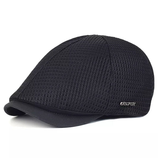 Macouri Mesh Flat Cap - Casual Mesh Flat Cap For All Day Comfort And Laid Back Style