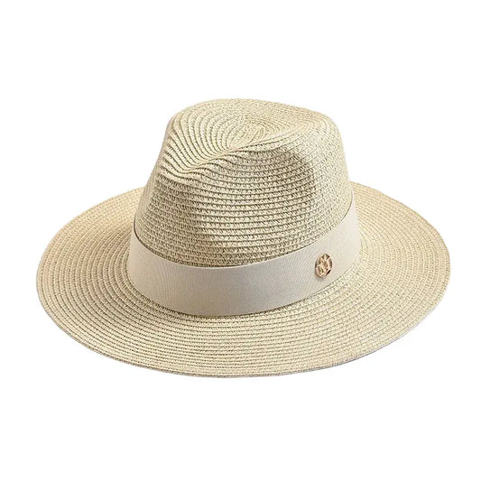Maracaibo Straw Fedora Hat – Breathable Summer Wide Brim Hat