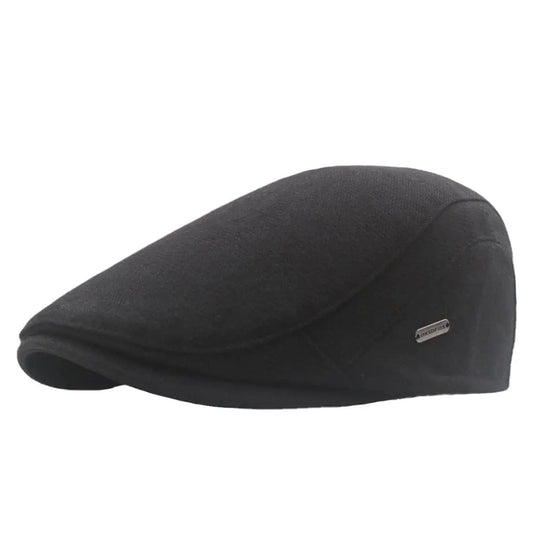 Milano Plain Cotton Flat Cap – Lightweight Classic Ivy Cap