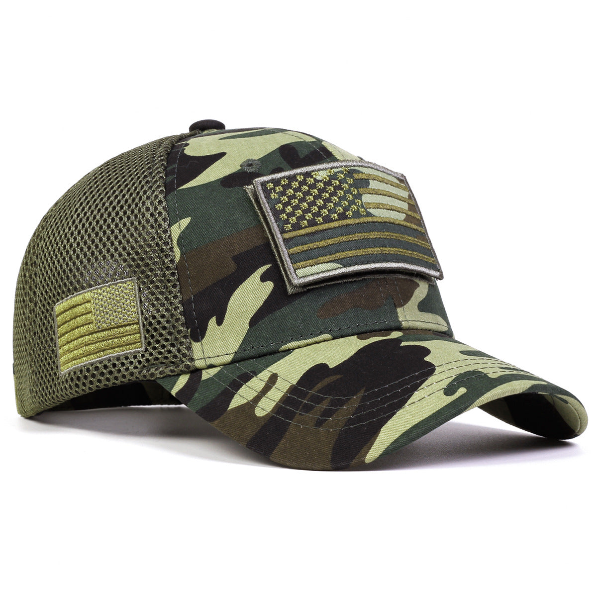 Sun Protection Sports Velcro Outdoor Military Fans Men's Camouflage Hat - Urban Caps