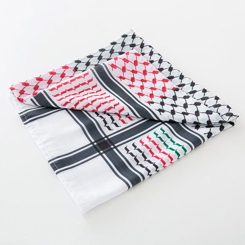 Men's Middle East Saudi Print Headscarf - Urban Caps