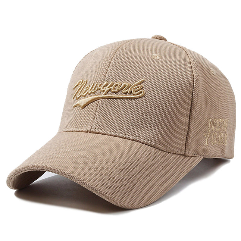 Hard Crown Baseball Cap Men's And Women's Embroidered Letters - Urban Caps