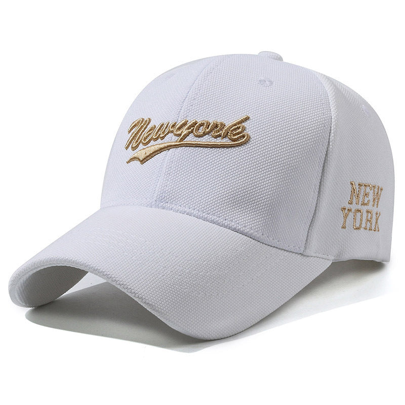 Hard Crown Baseball Cap Men's And Women's Embroidered Letters - Urban Caps