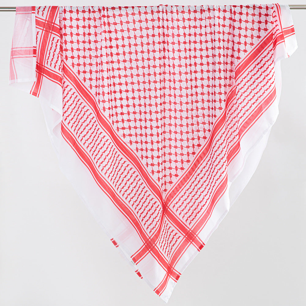 Men's Middle East Saudi Print Headscarf - Urban Caps