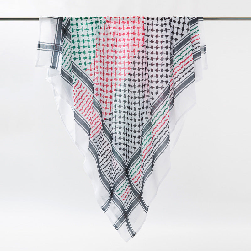 Men's Middle East Saudi Print Headscarf - Urban Caps