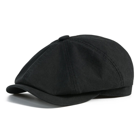 Ontario Cotton Newsboy Cap - Classic Cotton Newsboy Style With Inner Sweatband All Day