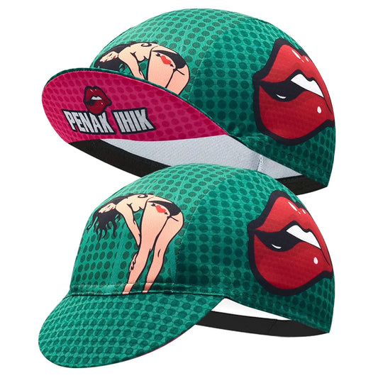 Penak Ihik Lips Cycling Cap Under Helmet Layer Acrylic Moisture Wicking