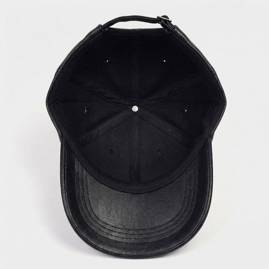 Leather Baseball Cap - Urban Caps