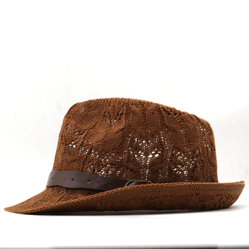 Rochette Summer Trilby Hat - Lightweight Cotton Trilby For Sunny Days Classic Silhouette