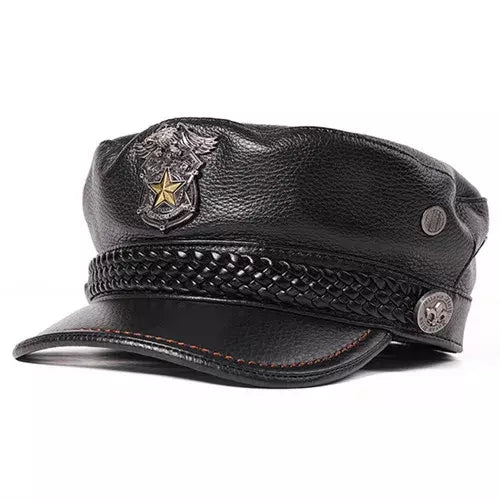 Royal Star Sailor Cap - Leather