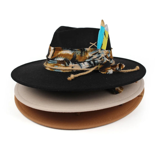 Harlem Wool Felt Jazz Fedora