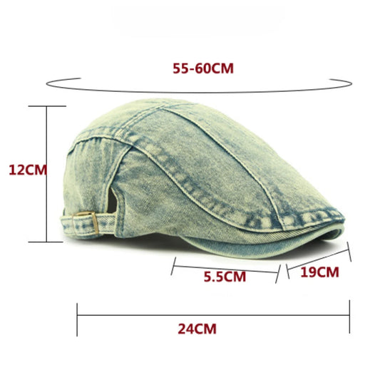 Bologna Denim-Style Beret
