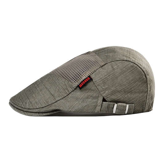 The Sedbergh | Men's Distressed Cotton Retro Baker Boy Cap | Urban Caps NZ