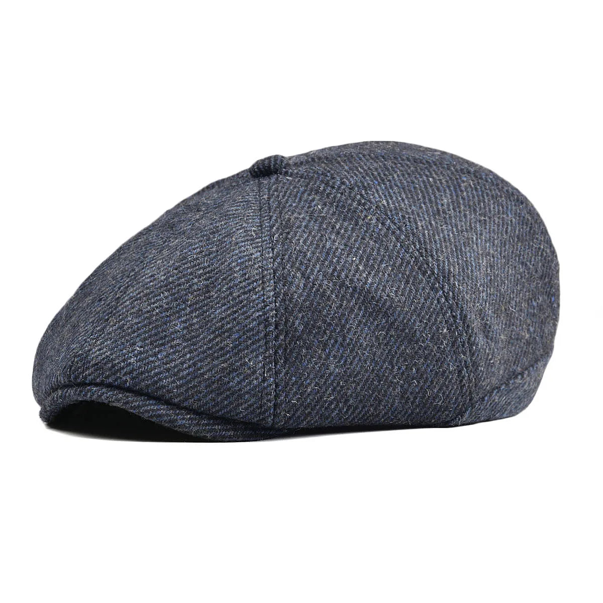 The Hathersage | Men's Wool Blend Twill Winter Newsboy Cap | Urban Caps NZ