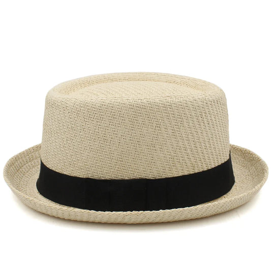 Newport Straw Pork Pie Hat