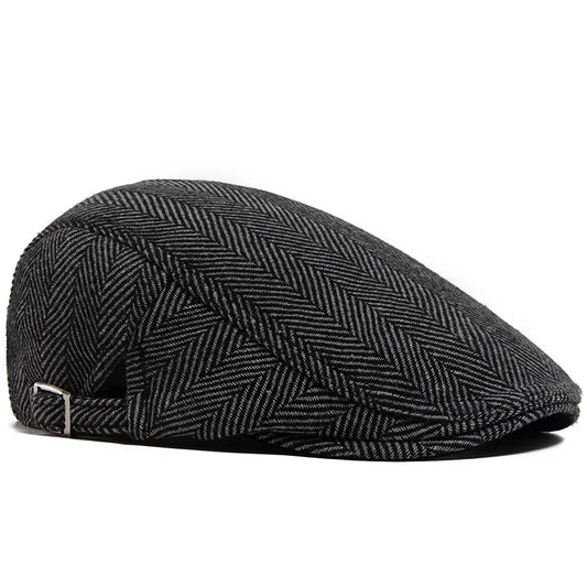 Heritage Herringbone Ivy Cap | British Country Flat Cap | Urban Caps NZ