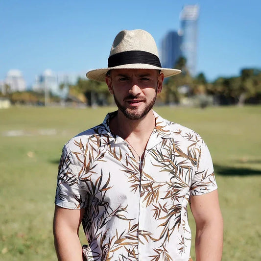 Bermuda Wide-Brim Panama Hat