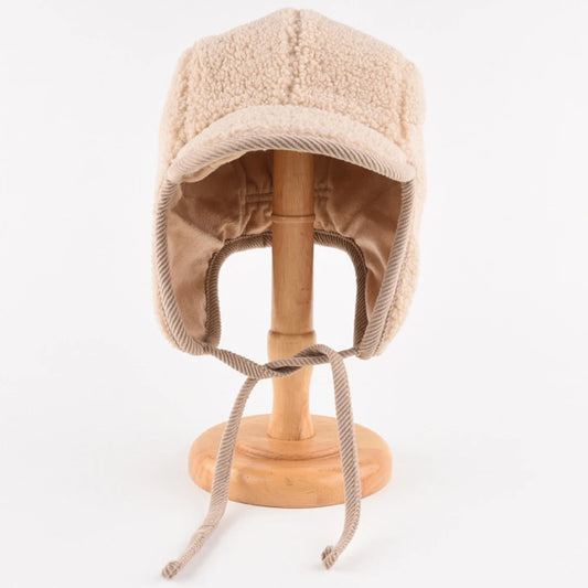 Kamchatka Lamb Fleece Trapper Hat