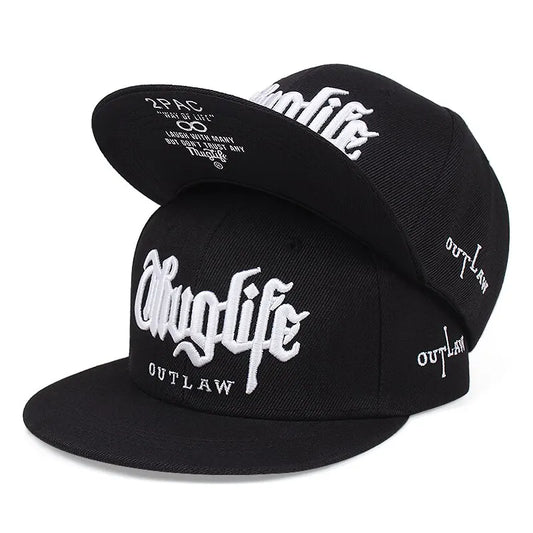 The Hackney | Street Life Embroidery Adjustable Snapback Cap | Urban Caps NZ