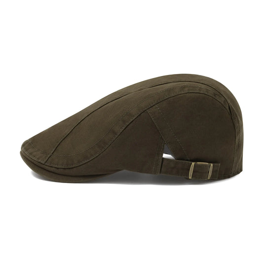 The Shelby | Men's Cotton Peaky Blinders Flat Cap | Urban Caps NZ