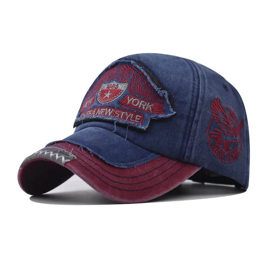 Pentagram Letter Embroidered Baseball Cap | Summer Sports Cap | Urban Caps NZ