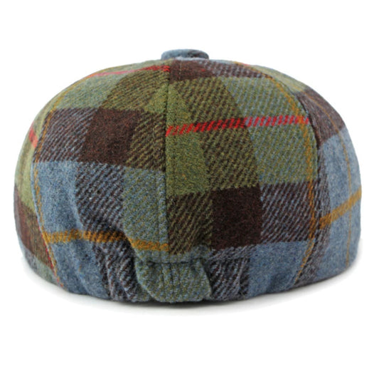 Monmouth Plaid Wool Beret