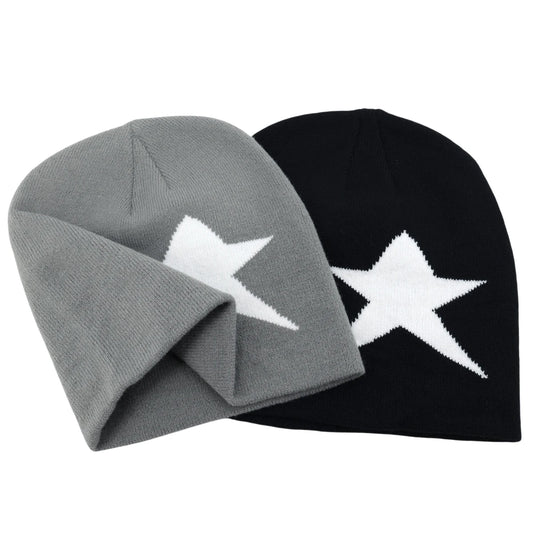 The Skullcap | Y2K Letter Knitted Hip Hop Beanie | Urban Caps NZ