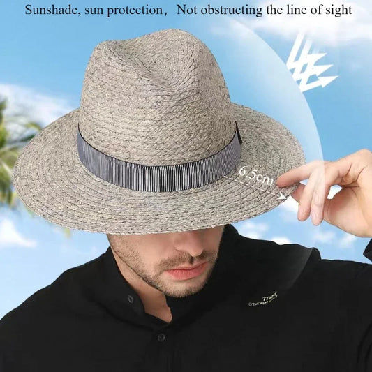 Hampton Raffia Wide-Brim Hat