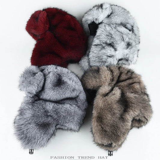 Yakutsk Fluffy Fur Trapper Hat