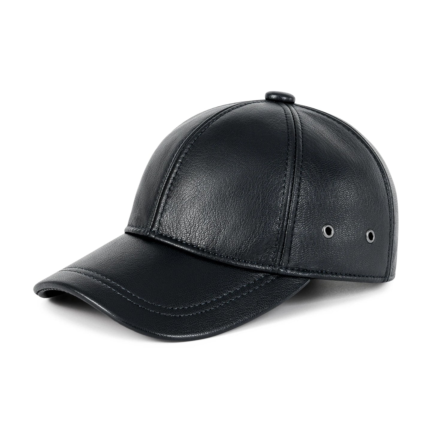The Mayfair | 100% Leather Structured Baseball Cap | Urban Caps NZ