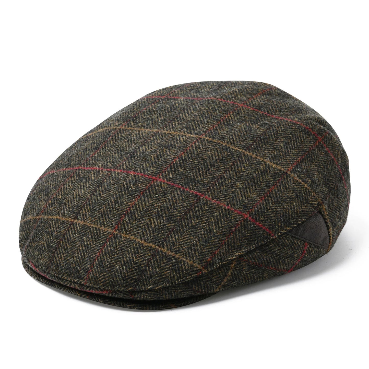The Dingle | Unisex Wool Tweed Herringbone Irish Flat Cap | Urban Caps NZ