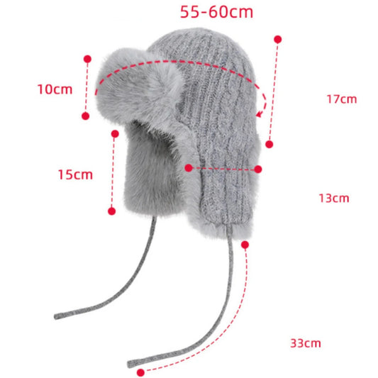 Ilulissat Fluffy Knit Trapper Hat