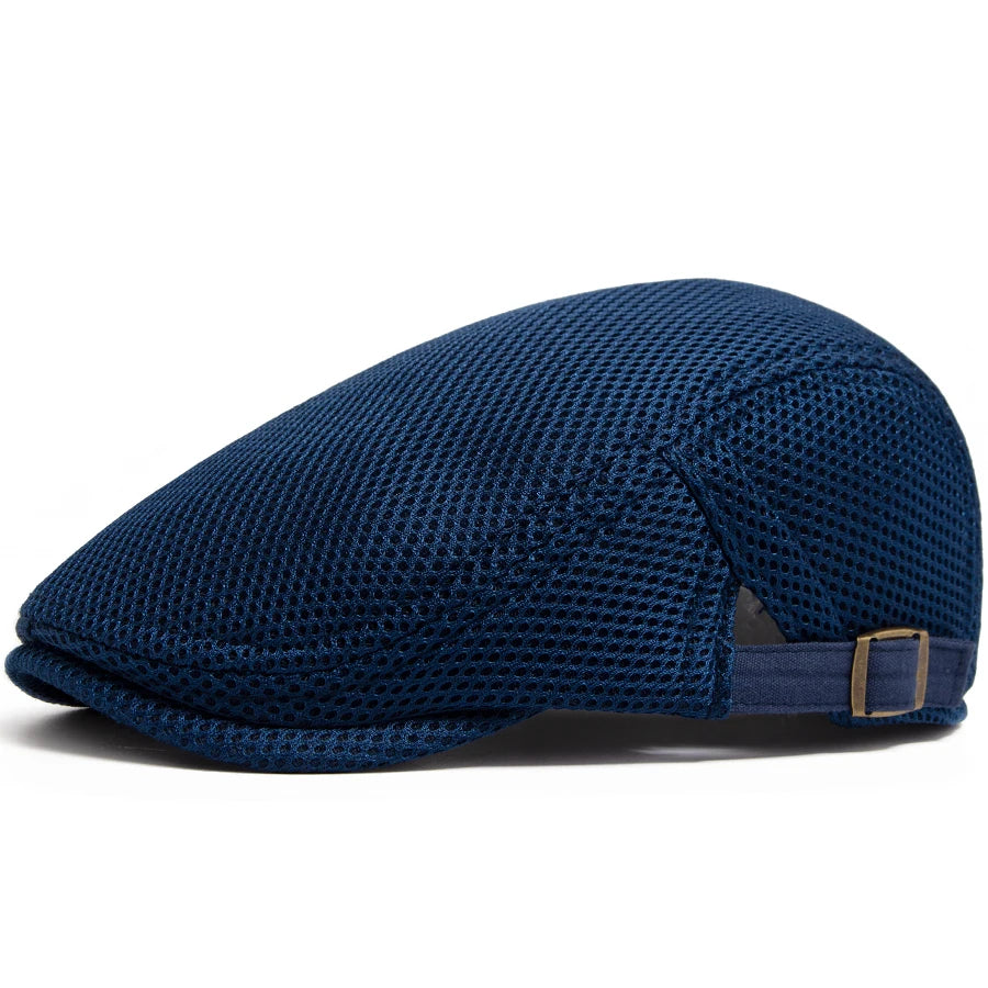 Breathable Mesh Ivy Cap | Country Summer Flat Cap | Urban Caps NZ