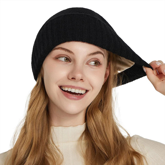 The Alpine Satin | 100% Wool Satin-Lined Double Layer Beanie | Urban Caps NZ