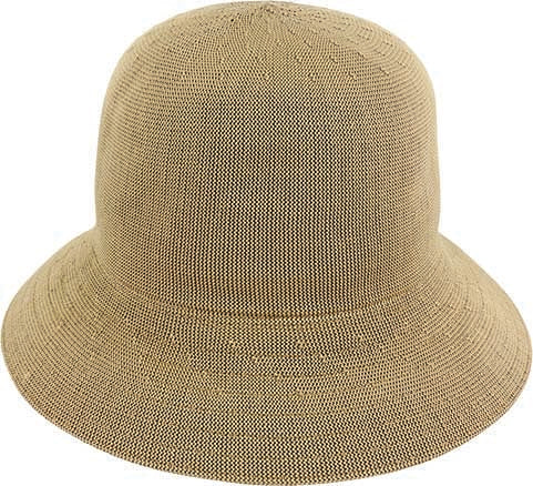 Women's Packable Cloche Hat – Lightweight Knitted Polyester with UPF 50+ Sun Protection
