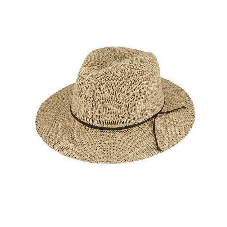 Oakleigh – Crushable Polyester Knit Safari Hat with Adjustable Fit