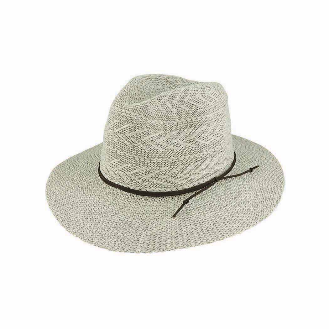 Oakleigh – Crushable Polyester Knit Safari Hat with Adjustable Fit