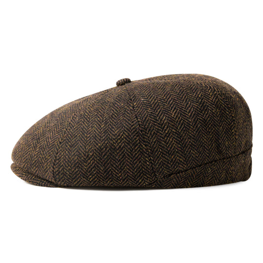 The Hathersage | Men's Wool Blend Twill Winter Newsboy Cap | Urban Caps NZ
