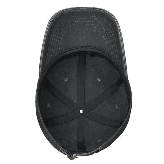 Bass Players Vintage Distressed Baseball Cap – Unisex Adjustable Music Hat