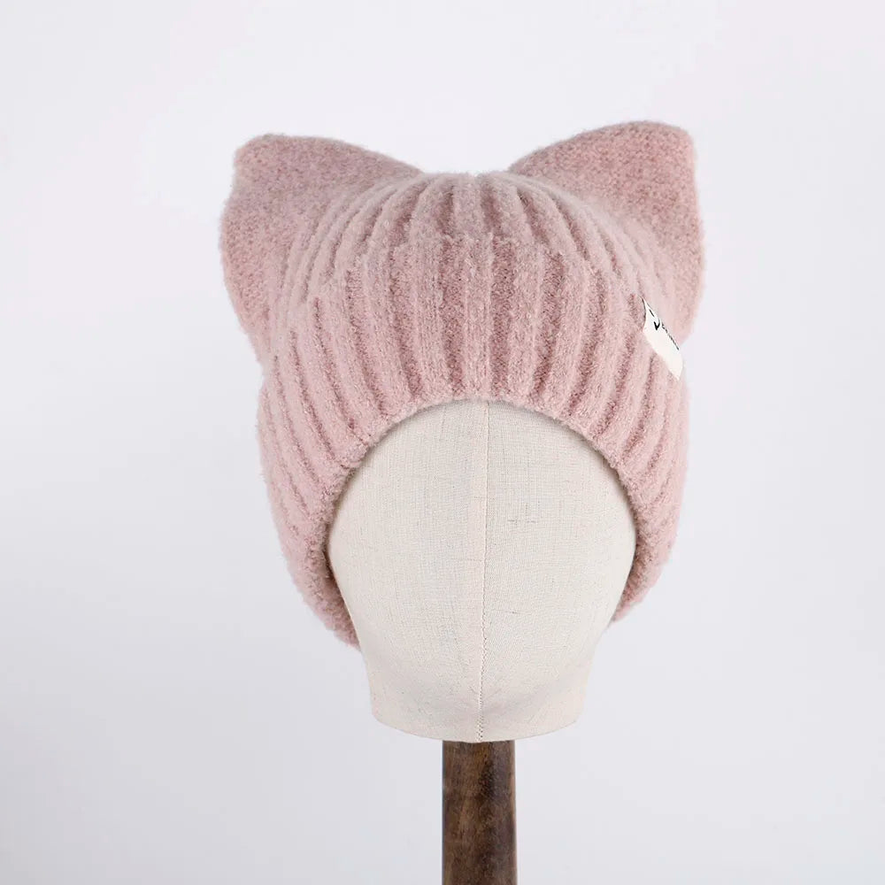 Whimsy Rabbit Ear Balaclava in Pink