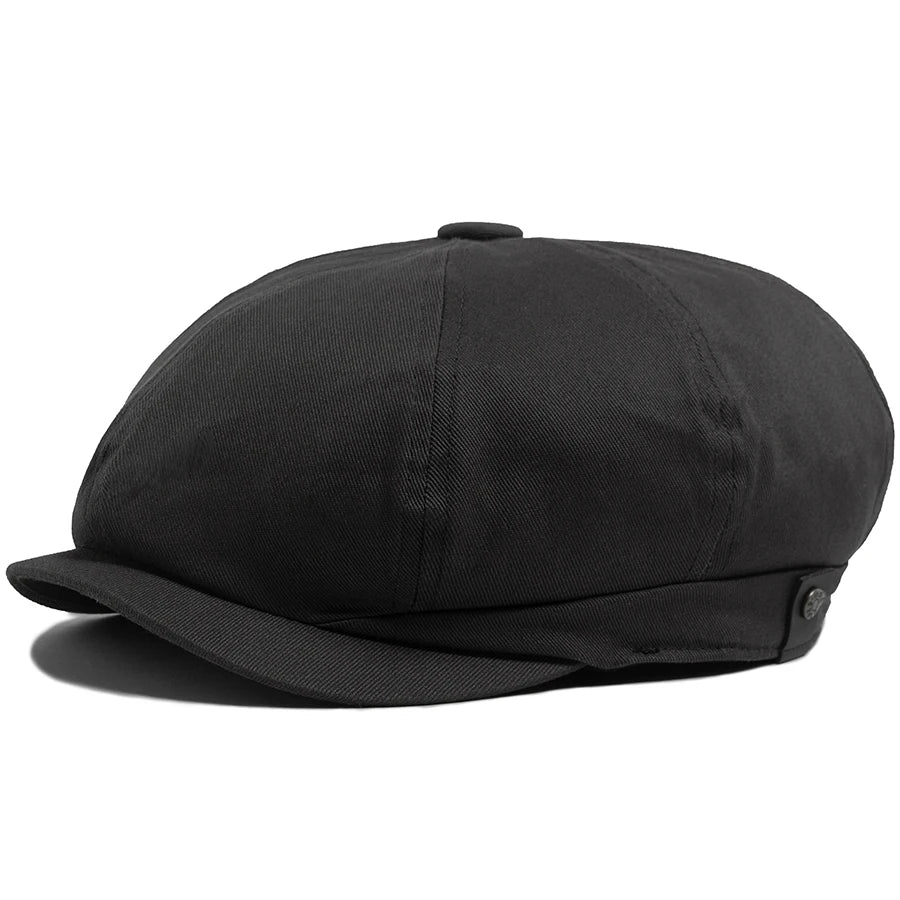 Soft Top Cotton Newsboy Cap | Gentleman's Octagonal Cap | Urban Caps NZ