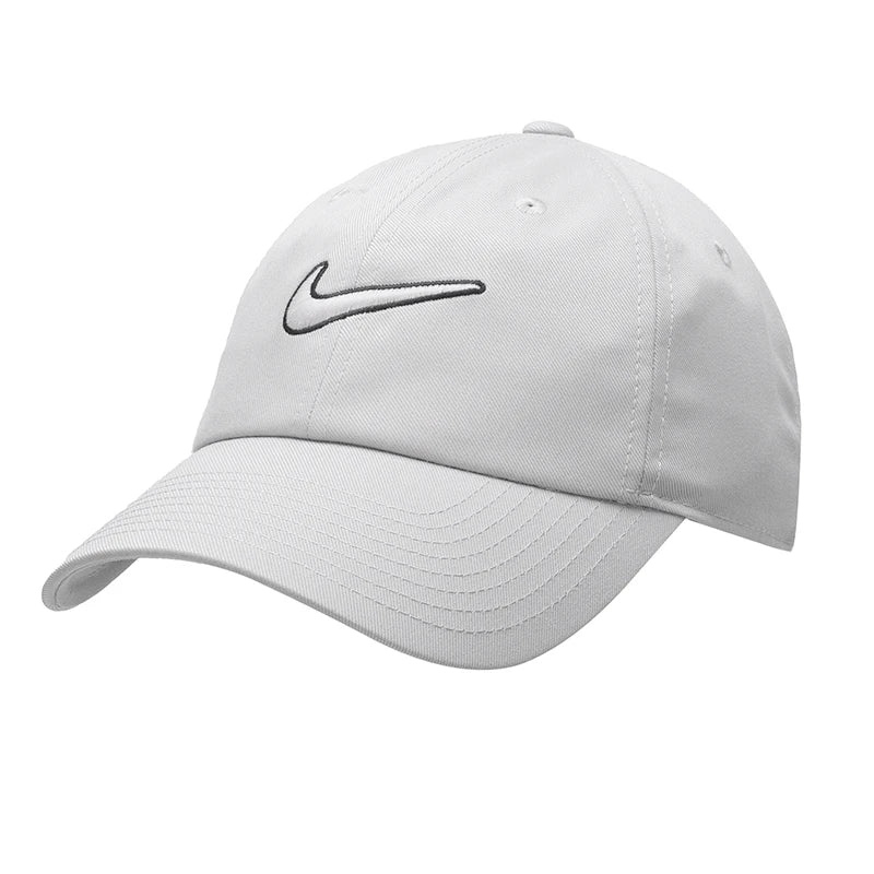 Nike Sports Cap - White & Black Running Travel Hat