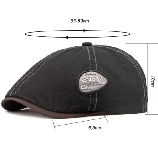 Cheltenham Letter-Pattern Beret