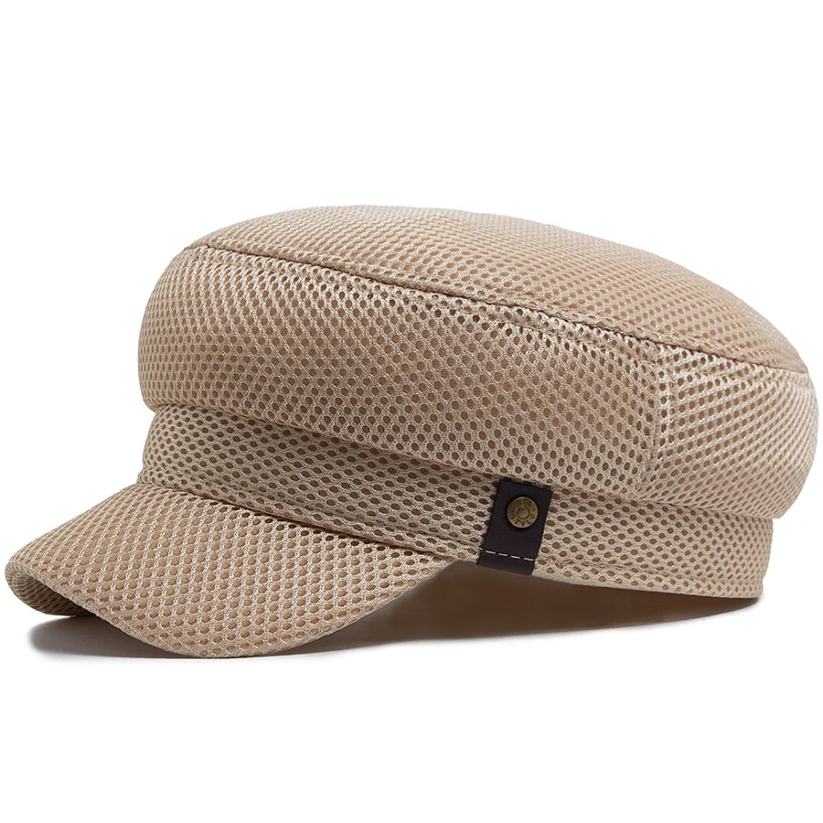 Breathable Mesh Newsboy Cap | Ladies Heritage Cap | Urban Caps NZ