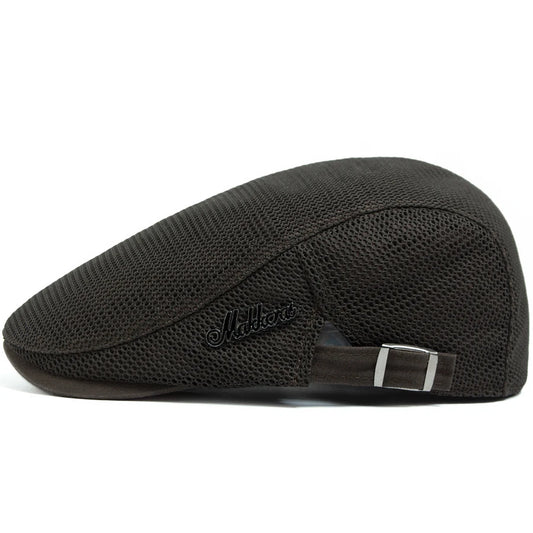 Breathable Mesh Ivy Cap | Country Summer Flat Cap | Urban Caps NZ