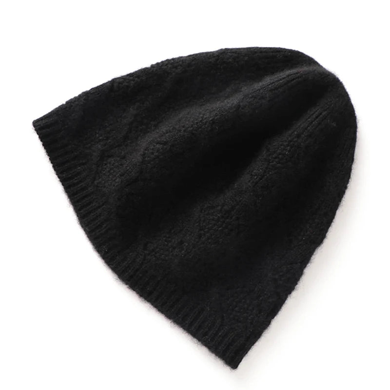 The Cervinia | Women's 100% Wool Elastic Ear Protect Beanie | Urban Caps NZ