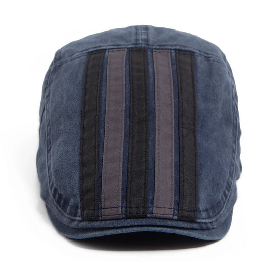 Washed Patchwork Ivy Cap | Five Panel Flat Hat | Urban Caps NZ