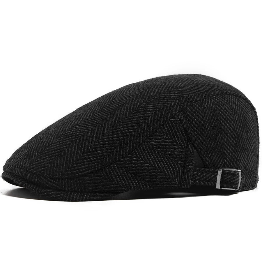 Heritage Herringbone Ivy Cap | British Country Flat Cap | Urban Caps NZ