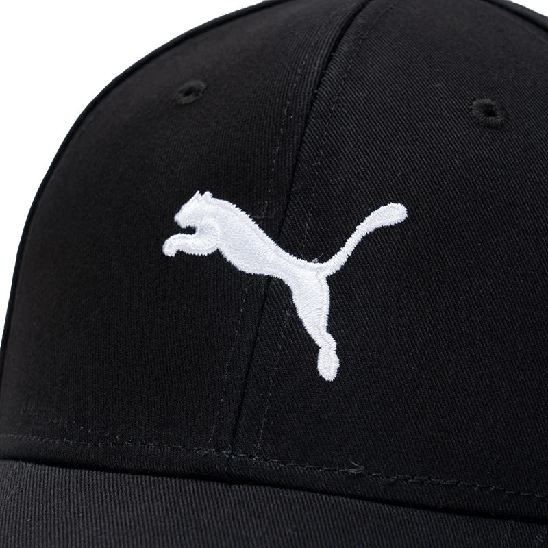 PUMA Baseball Cap - Black Sun-Blocking Outdoor Hat